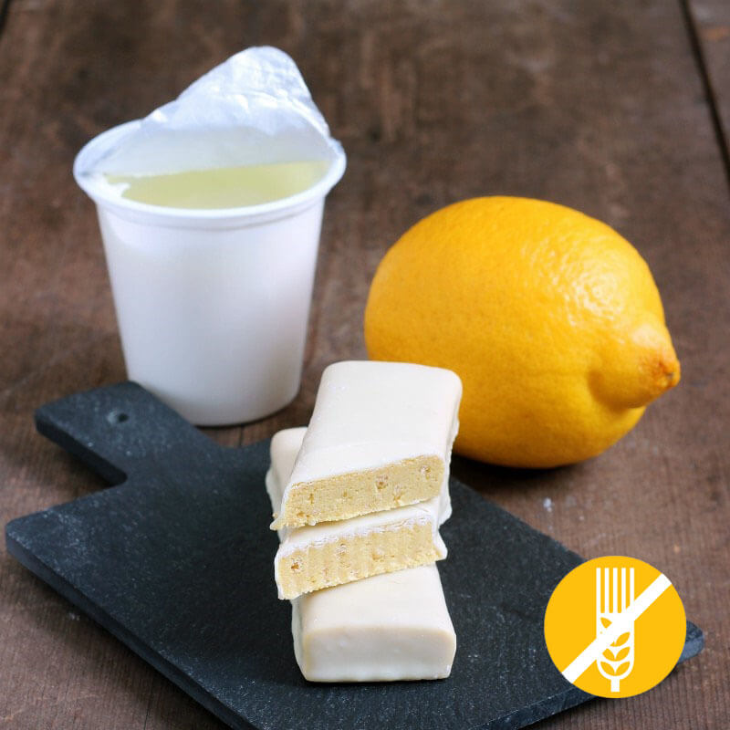barre citron et chocolat blanc - Mincidelice