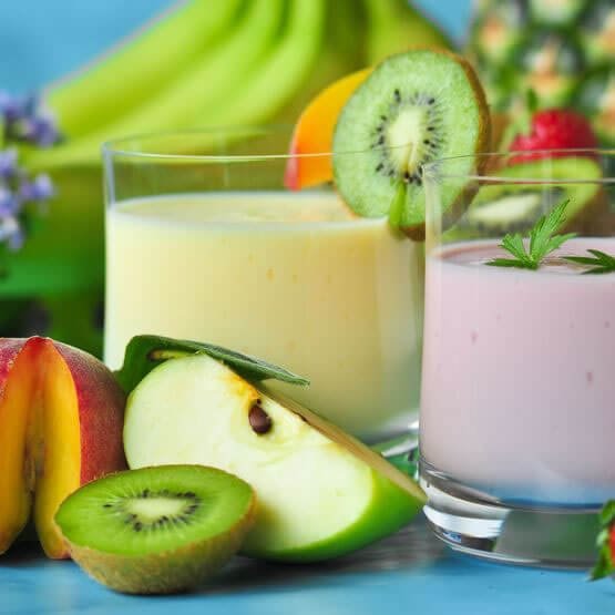 Smoothie pomme kiwi banane - Mincidelice