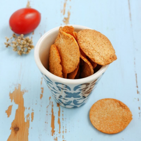 Chips proteicas sabor tomate oregano SG