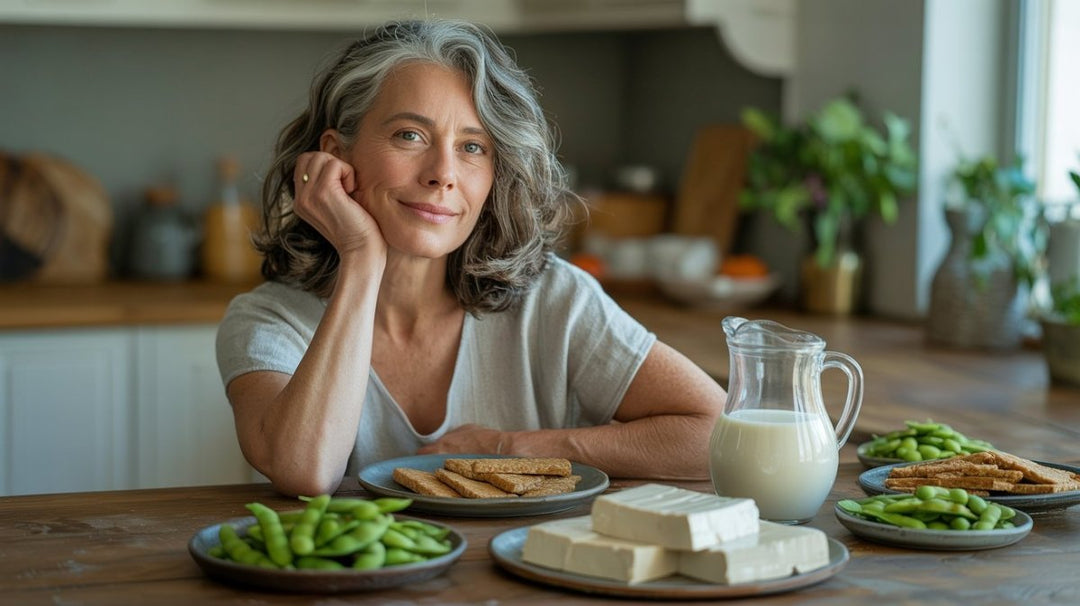 Attenzione: questo regime vegano con semi di soia riduce le vampate della menopausa del 92% - Mincidelice