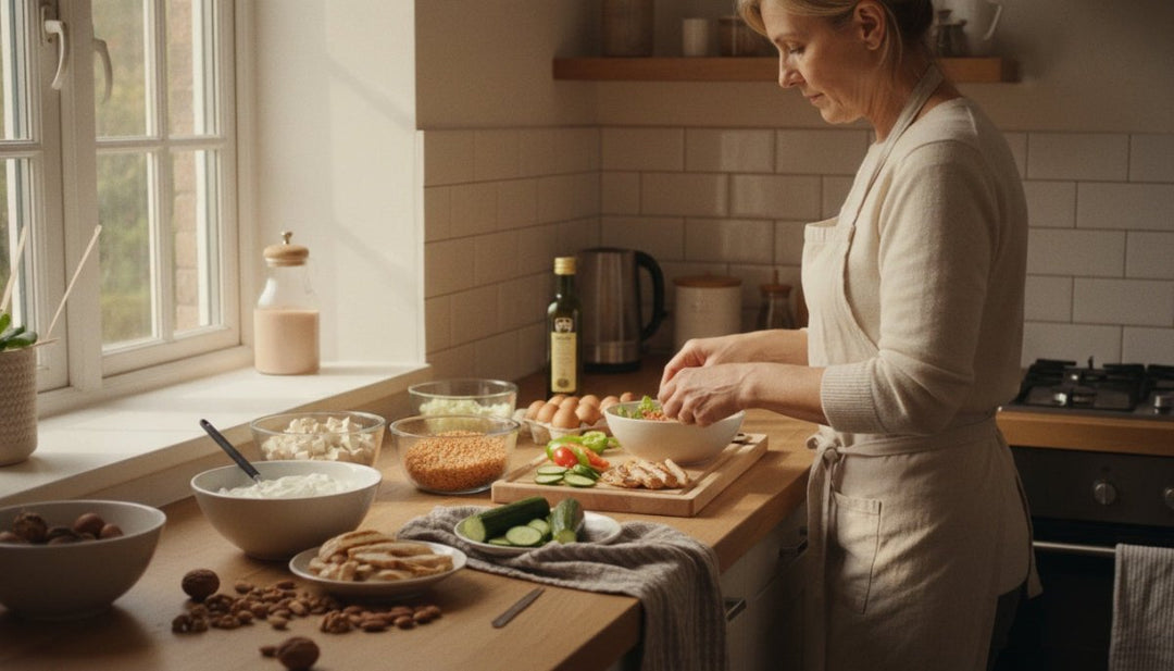 Proteine in menopausa: ecco perché il fabbisogno aumenta fino al 50% - Mincidelice