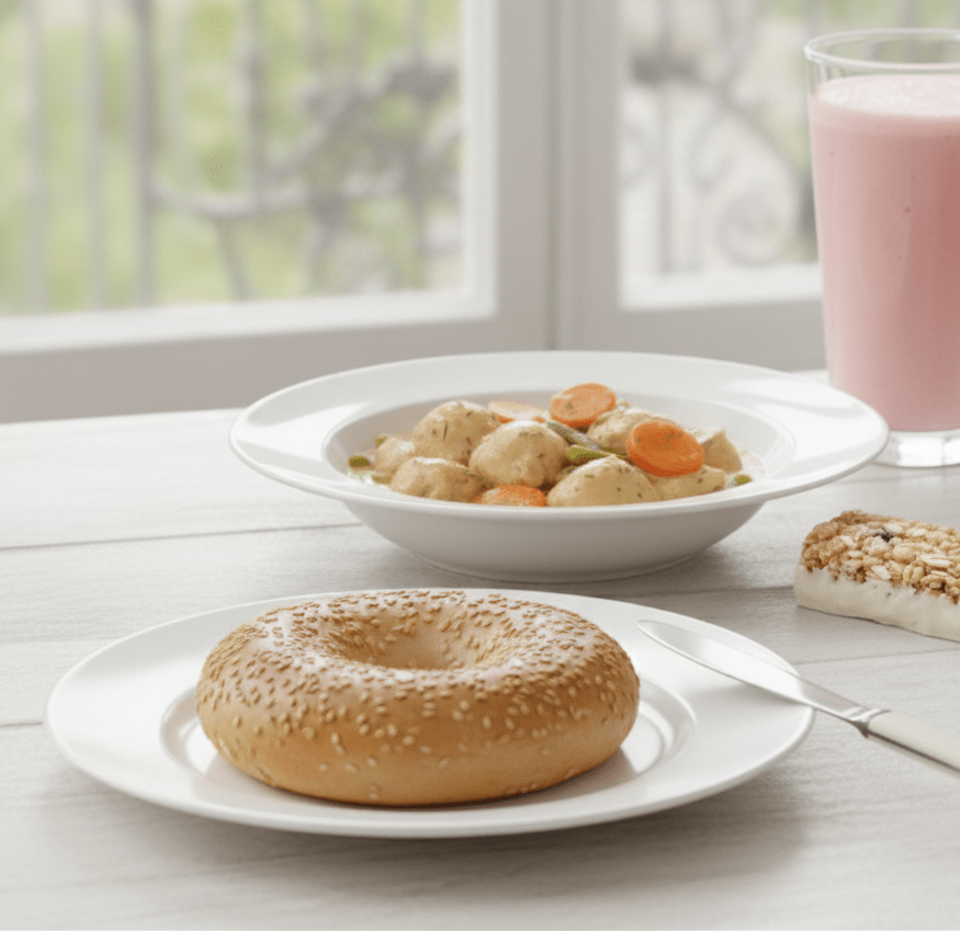 2 Bagels hyperprotéinés aux graines de sésame (lot de 2 x 75 g) SANS GLUTEN - Mincidelice