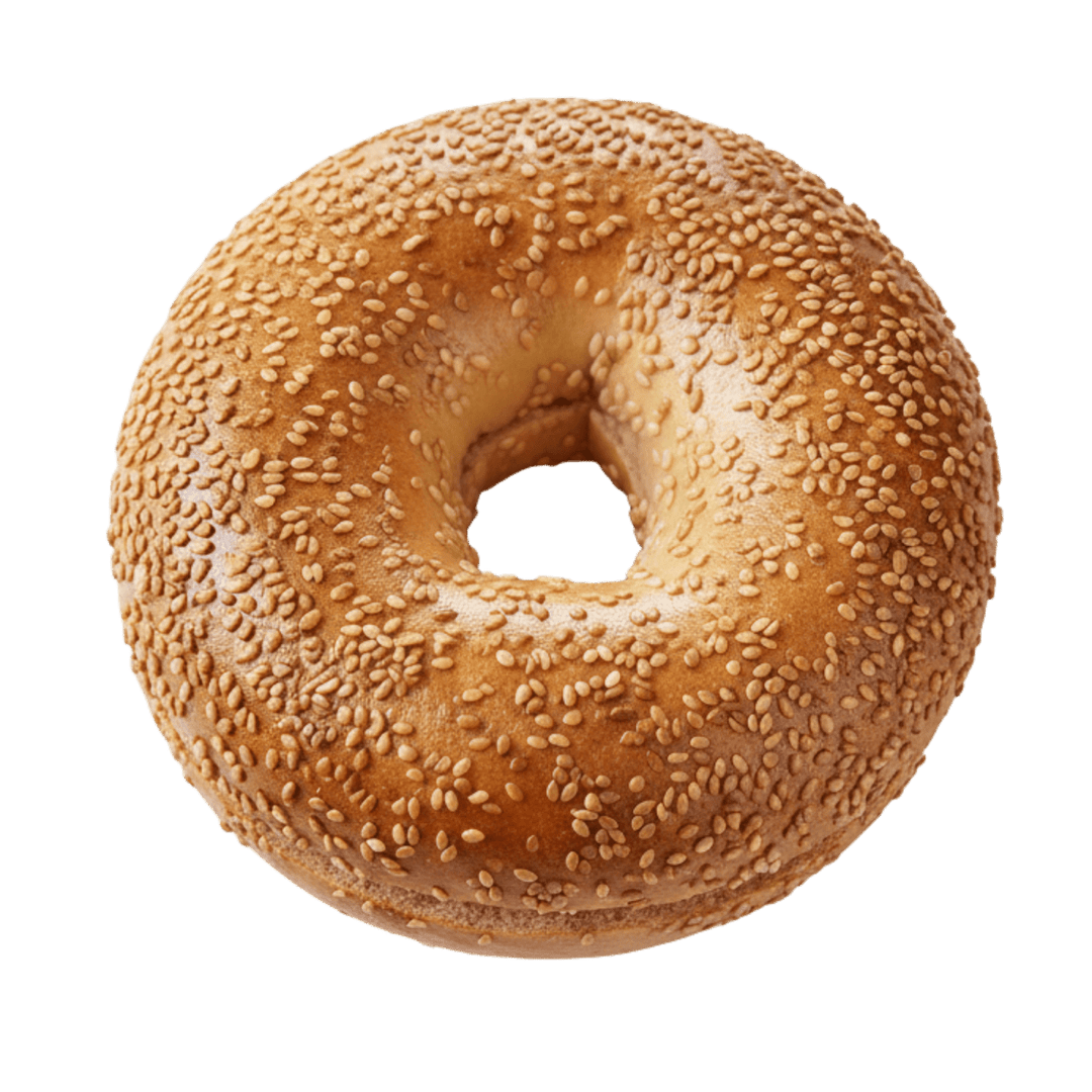 2 Bagels hyperprotéinés aux graines de sésame (lot de 2 x 75 g) SANS GLUTEN - Mincidelice