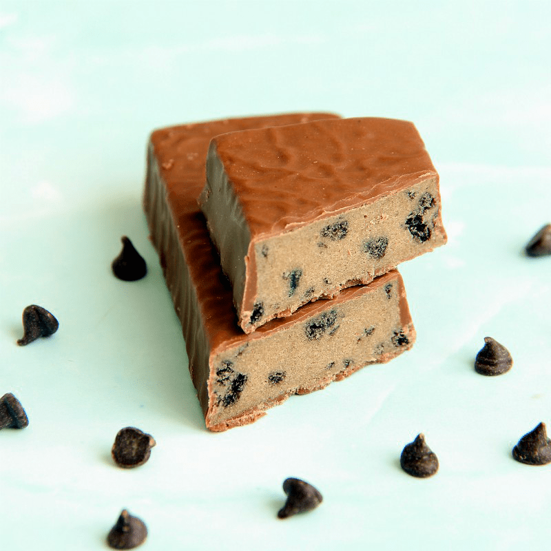 Barre chocolatée cookie et crème - Mincidelice