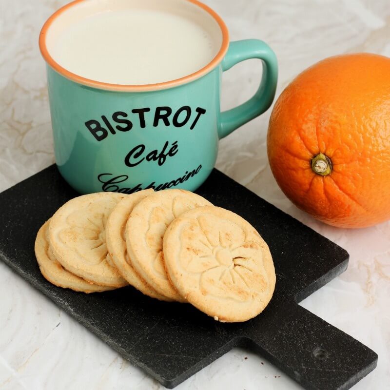 Biscuits secs à l'orange - Mincidelice
