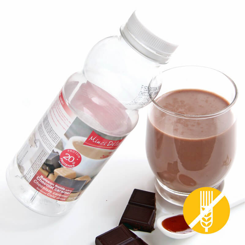 Boisson chocolat caramel - Mincidelice