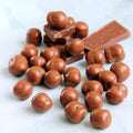 Palline iperproteiche croccanti ricoperte di cioccolato al latte SG