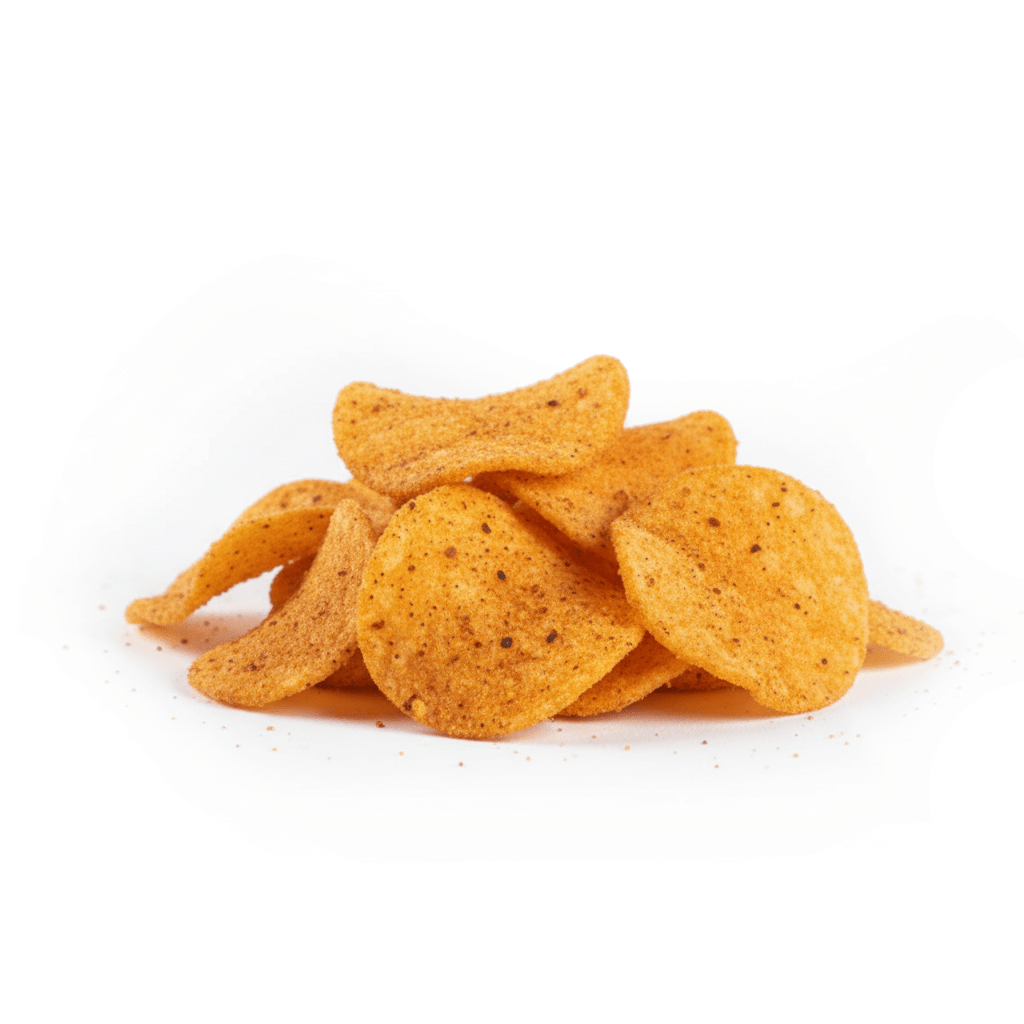 Chips protéinés épicés saveur fromage Sans gluten - Mincidelice