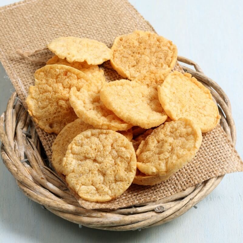 Chips soufflées saveur BBQ Texan - Mincidelice