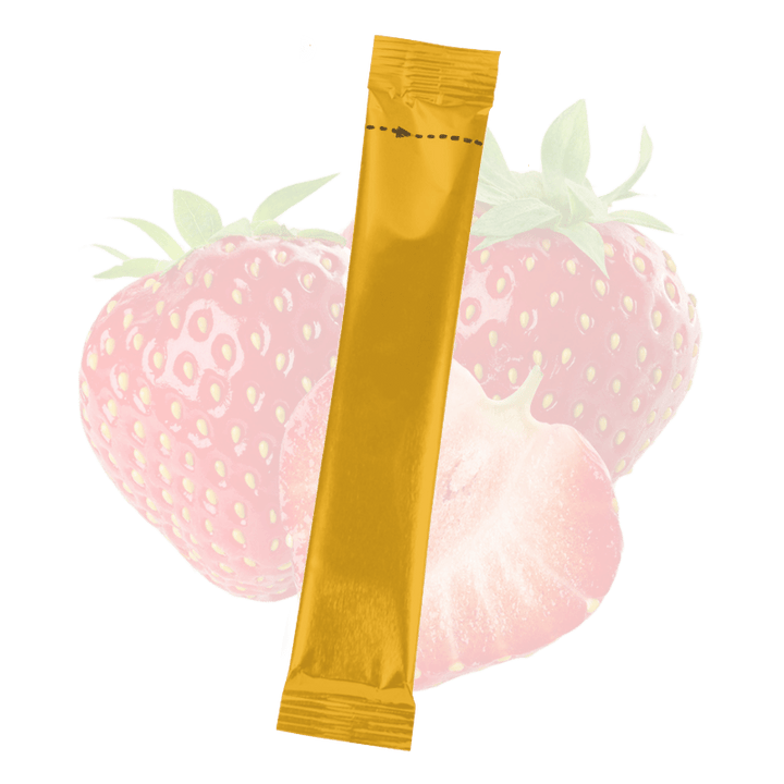 Collagène orodispersible fraise 3 g avec acide hyaluronique - Mincidelice