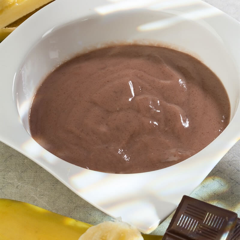 Crème banane chocolat céréales - Mincidelice