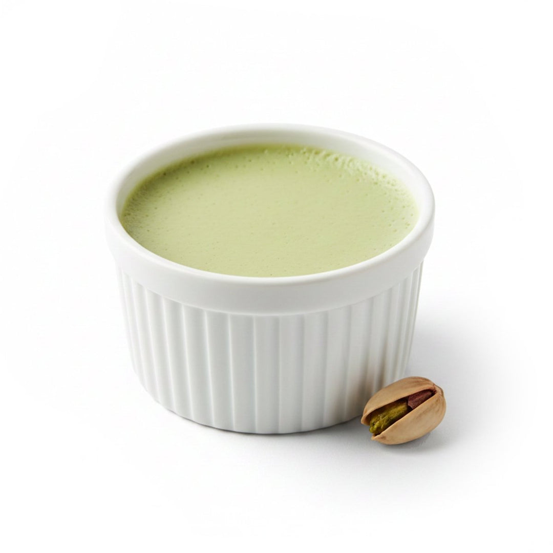 Flan pâtissier hyperprotéiné saveur pistache - Mincidelice