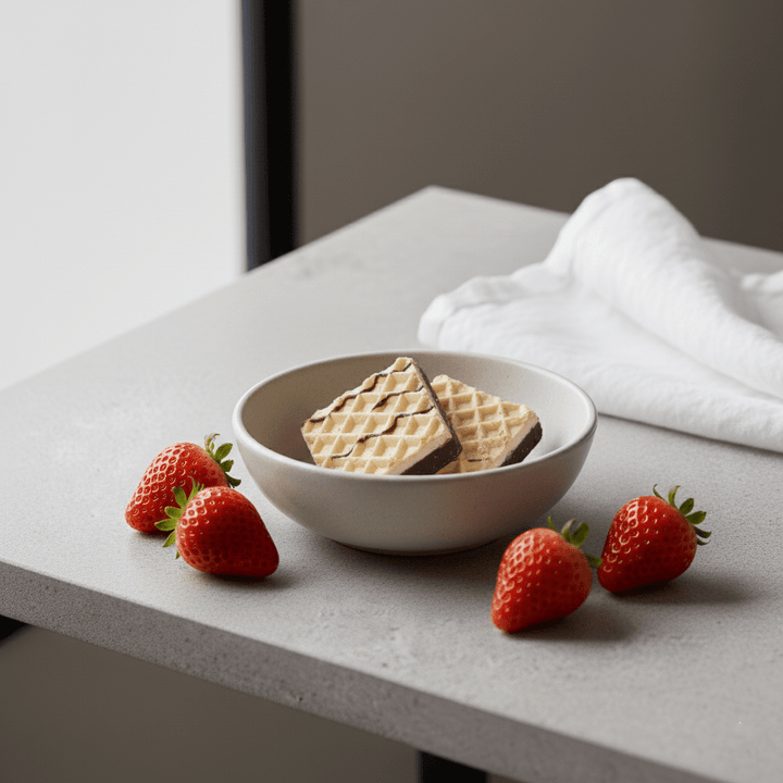 Gaufrettes hyperprotéinées saveur fraise groumande Phase 2 - Mincidelice