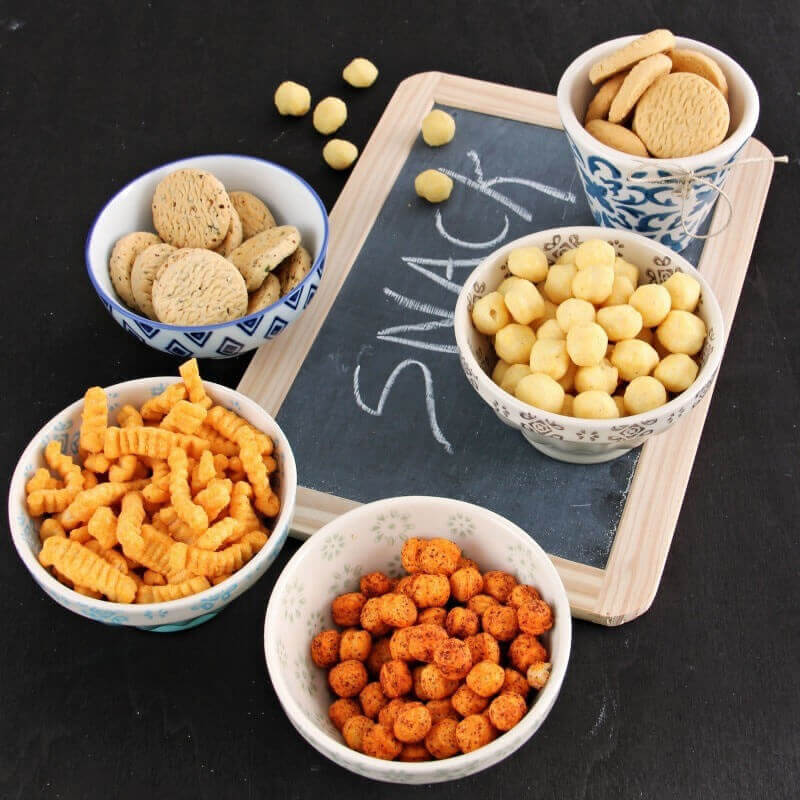 Lot découverte 15 sachets de biscuits apéritifs - Mincidelice