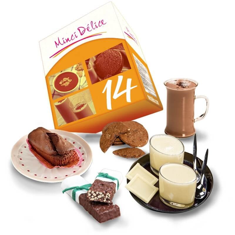 Pack chocolat pour 14 jours gourmands - Mincidelice