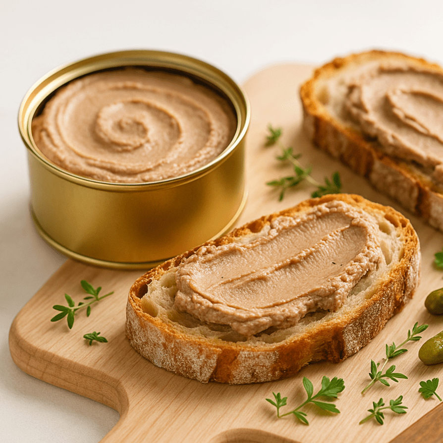 Pâté de foie hypocalorique pour régime protéiné - Mincidelice