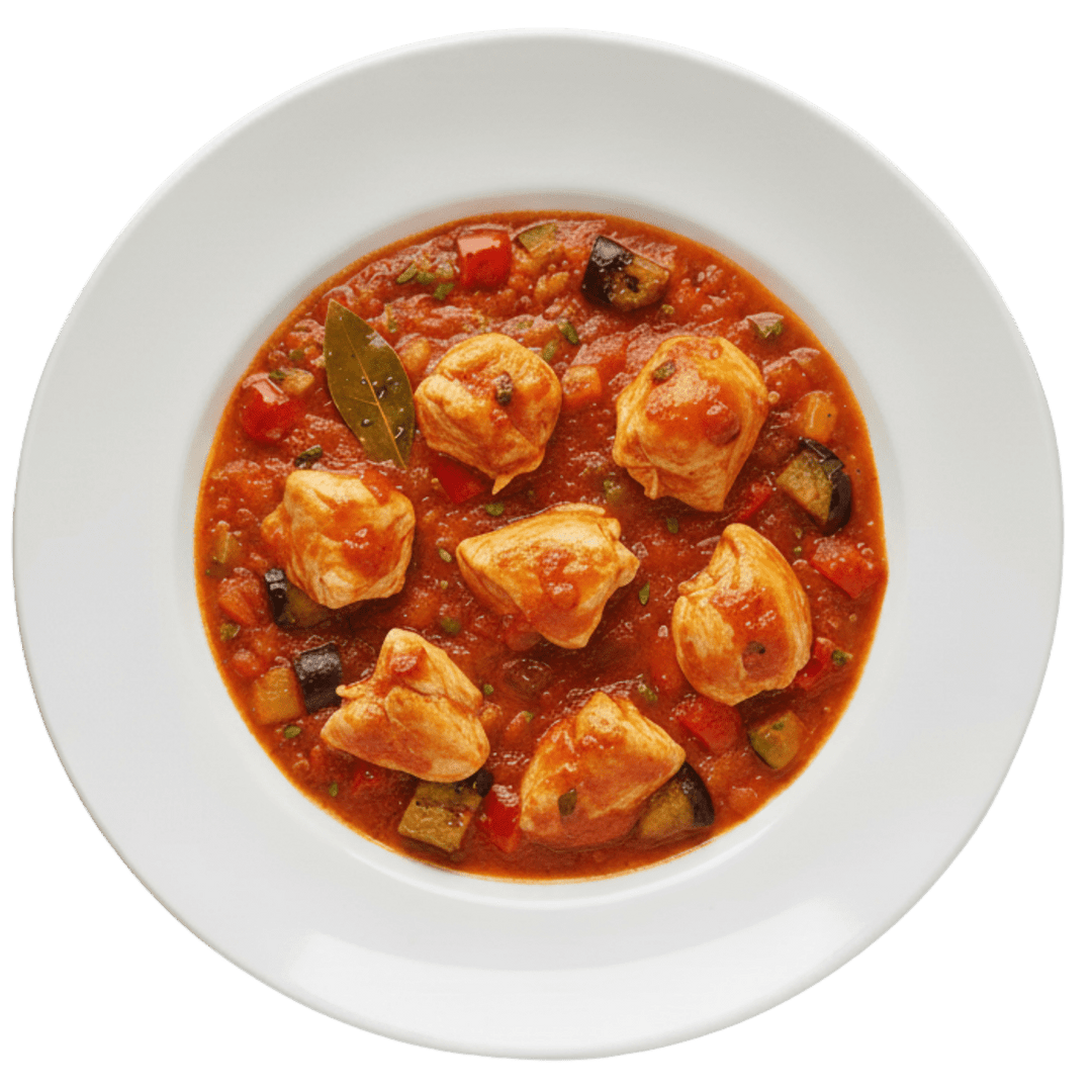 Plat cuisiné poulet à la provençale - Mincidelice