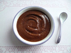 Dessert cremoso alla mela e cioccolato senza glutine