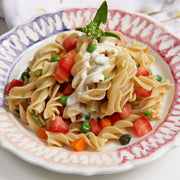 Fusilli freschi in insalata estiva