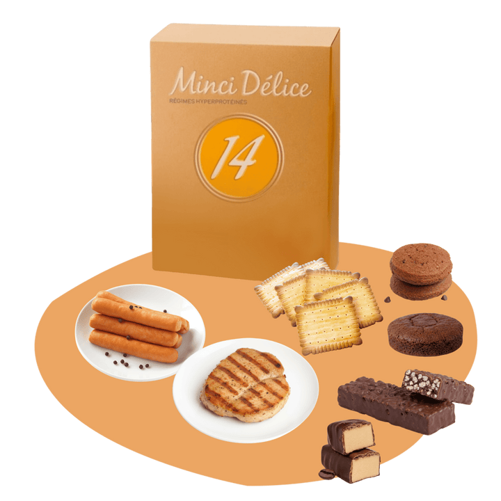 Régime hyperprotéiné 14 jours prêt à consommer - Mincidelice