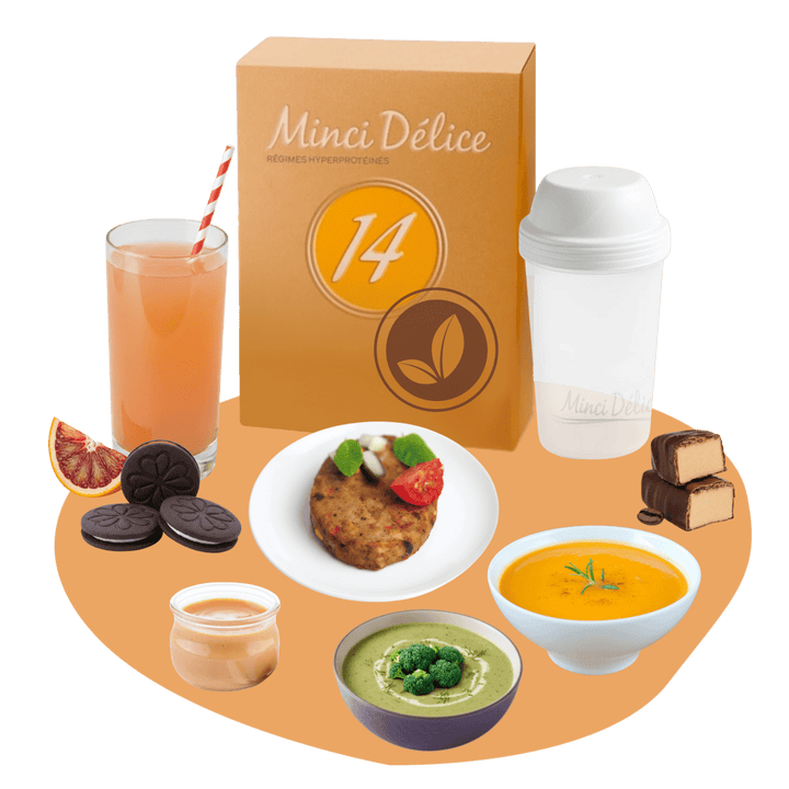 Régime hyperprotéiné 14 jours programme végétarien - Mincidelice