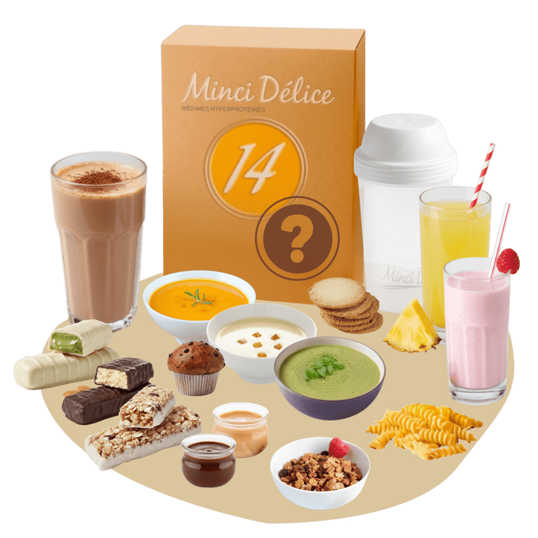 Régime hyperprotéiné sur mesure 14 jours - Mincidelice