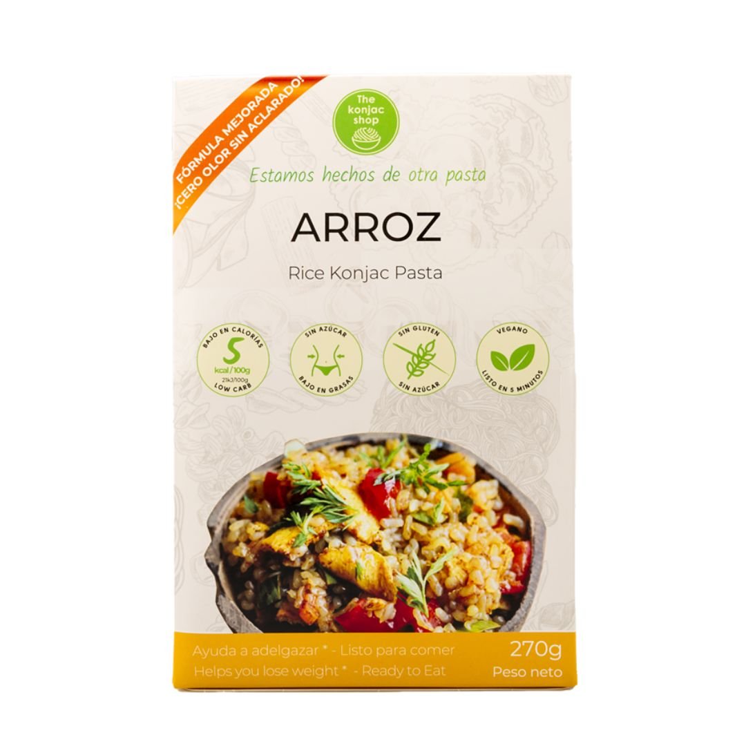 Riz de konjac 200g - Mincidelice