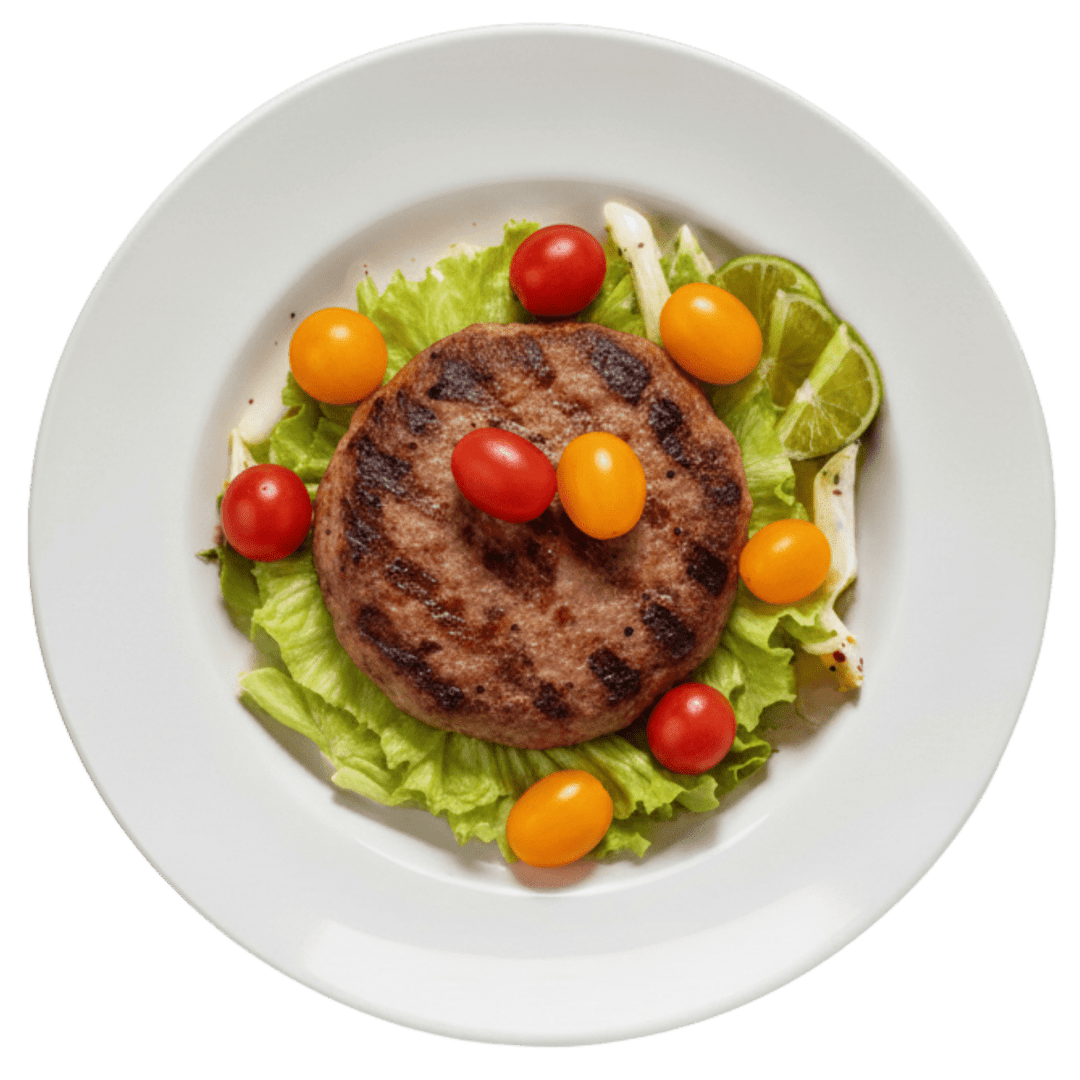 Steak hyperprotéiné de Poulet pour hamburger 100 g - Mincidelice