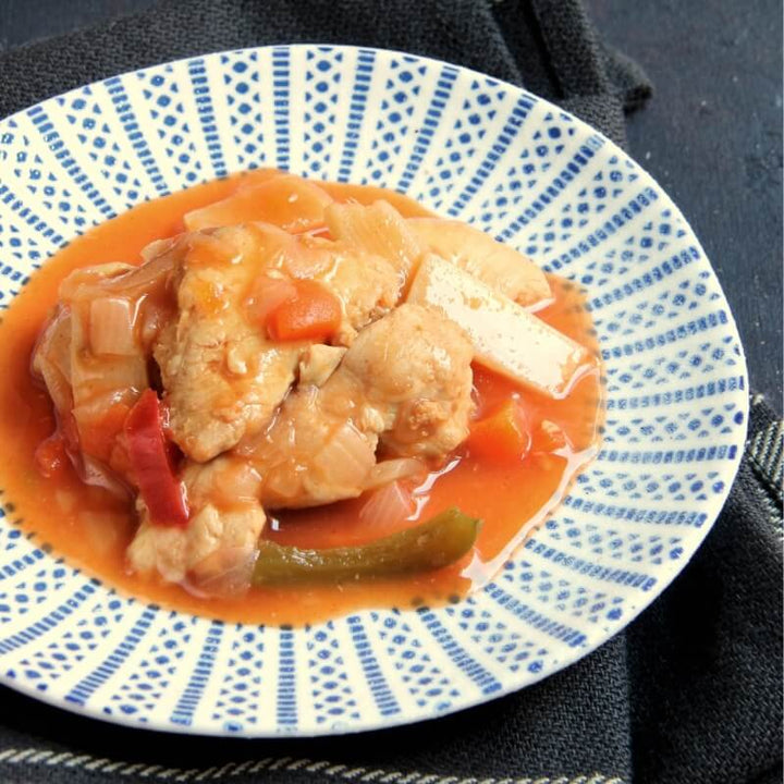 Wok de poulet sauce aigre douce - Mincidelice