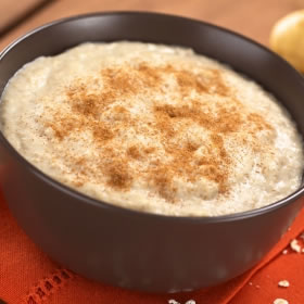 Porridge iperproteico cannella e uva - Porridge Hyperprotéiné cannelle raisin 