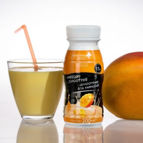 Bottiglia Smoothie UHT 200ml Mango - Smoothie UHT 200 ml mangue 