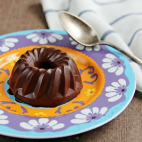 Budino Iperproteico Cioccolato senza cottura - Flan Hyperprotéiné Chocolat sans cuisson