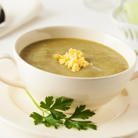Zuppa di verdure iperproteica come fatta in casa SG - soupe légumes maison