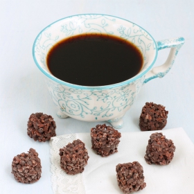 Bocconcini cereali e cioccolato fondente