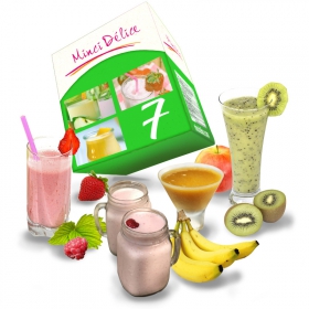 Semana de emagrecimento com 4 smoothies