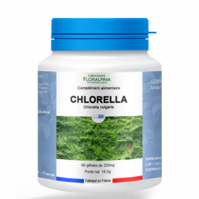 Chlorella 60 capsule da 325 mg Integratore Alimentare Best Before 31/08/2022