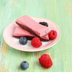 Barretta iperproteica frutti rossi cioccolato - Barre Fruits Rouges Mi-chocolat