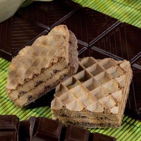 Wafer iperproteico cioccolato Fase 1 low carb - Gaufrette Chocolat low carb