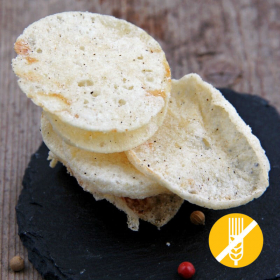 Chips proteiche gusto pepe e sale marino SENZA GLUTINE