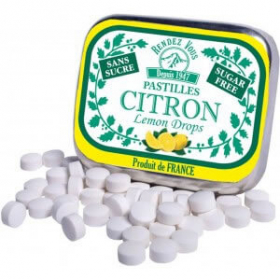 Bonbons citron sans sucre