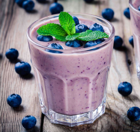 Frullato iperproteico gusto mirtillo SG