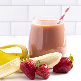 Bevanda iperproteica vegetale fragola e banana SG