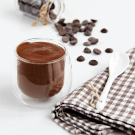 Mousse al cioccolato iperproteica - Mousse au chocolat  hyperprotéinée