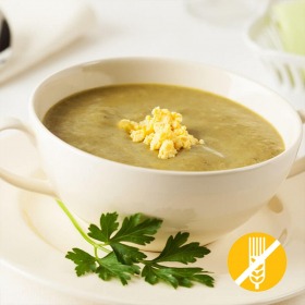 Zuppa di verdure iperproteica come fatta in casa - soupe légumes SENZA GLUTINE