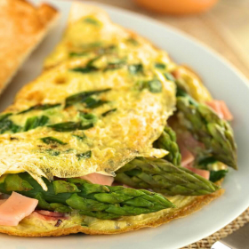 Omelette Iperproteica agli Asparagi SG - Omelette asperges