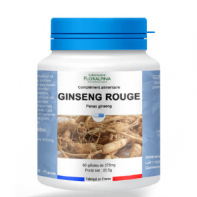 Ginseng rojo 60 cápsulas de 375 mg