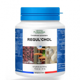 Régul'chol 60 gélules de 495mg complément alimentaire 