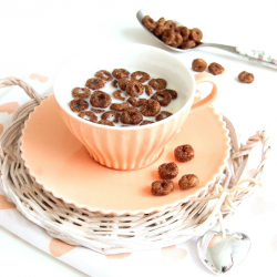 Cereali cacao e nocciole