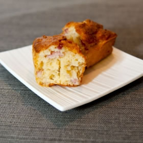 Plumcake Pancetta e Prezzemolo Iperproteico - Cake Lardons Persil Hyperprotéiné